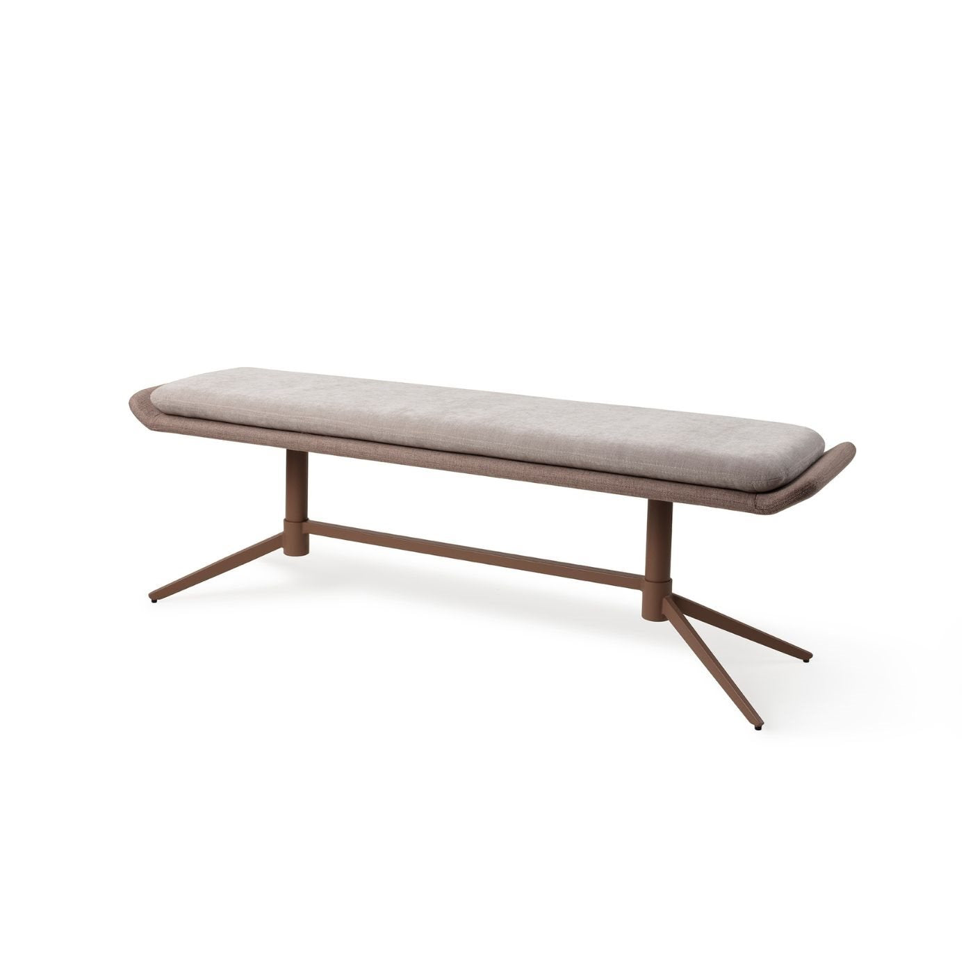 Oketo Dining Bench Ei harmaa hiiri