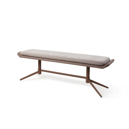 Oketo Dining Bench Ei harmaa hiiri