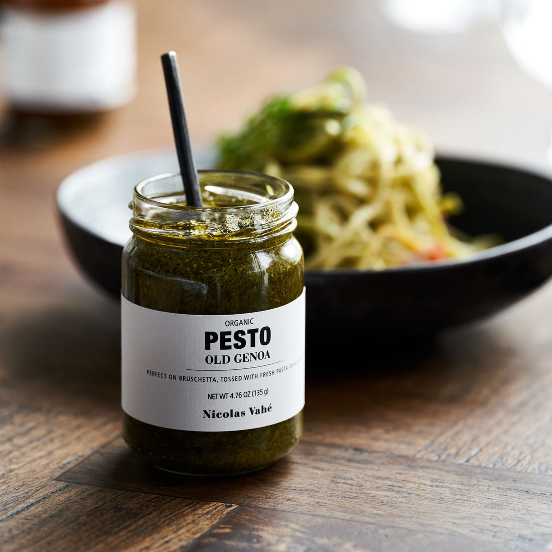 Orgaaninen pesto vanha genoa