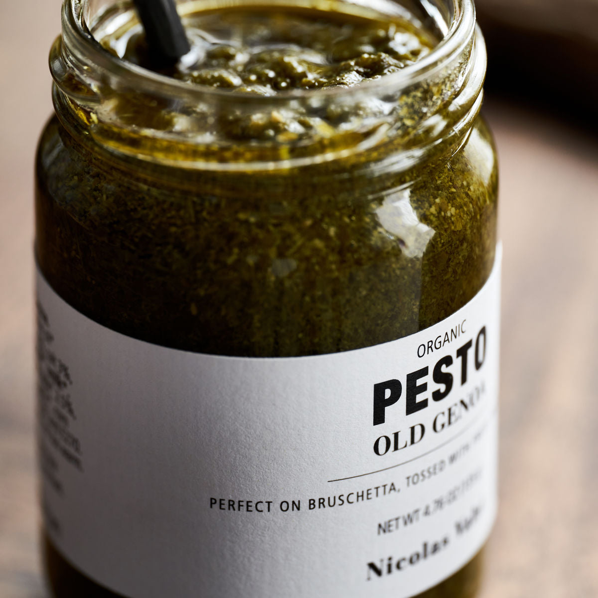 Orgaaninen pesto vanha genoa