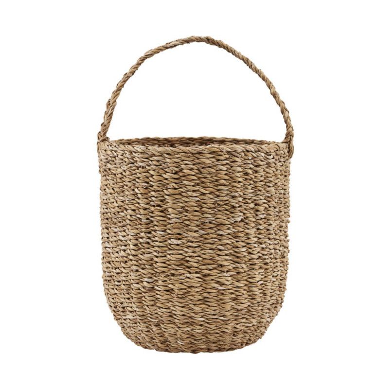 Nicolas Vahe - Basket, käytä W. Kahva, luonnollinen - H: 27 cm, Dia: 24 cm