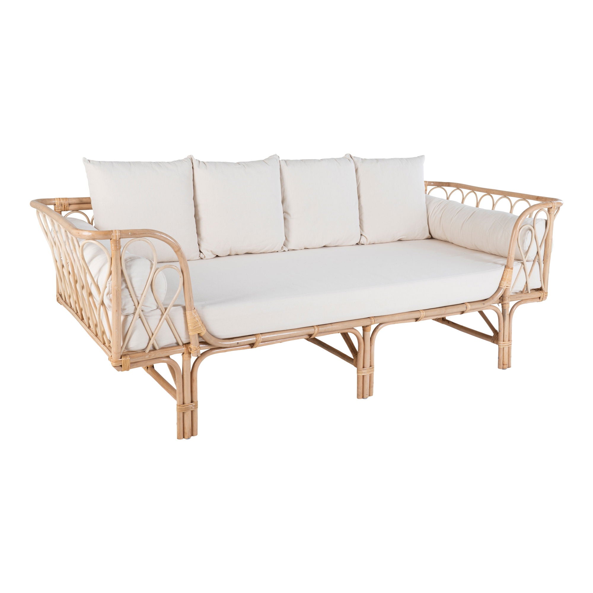 Montella Rattan Sofa - Sofa i rattan med hynde