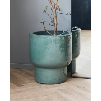 Talo-lääkäri Herb Pot, Terra, Green-H: 45 cm, Dia: 40 cm