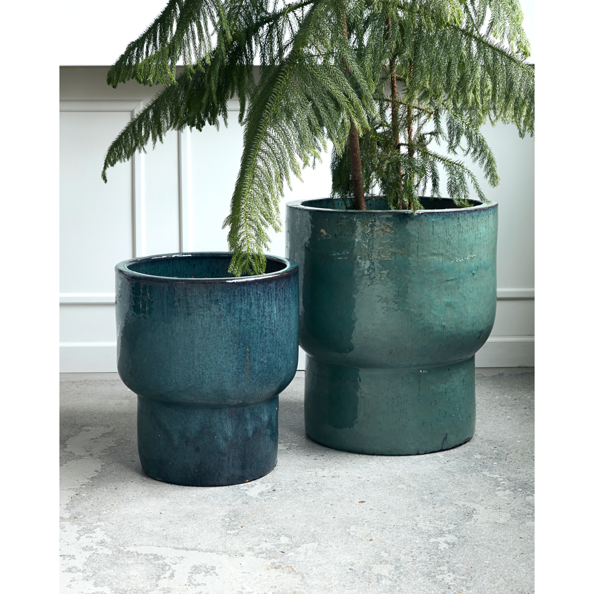 Talo-lääkäri Herb Pot, Terra, Green-H: 45 cm, Dia: 40 cm