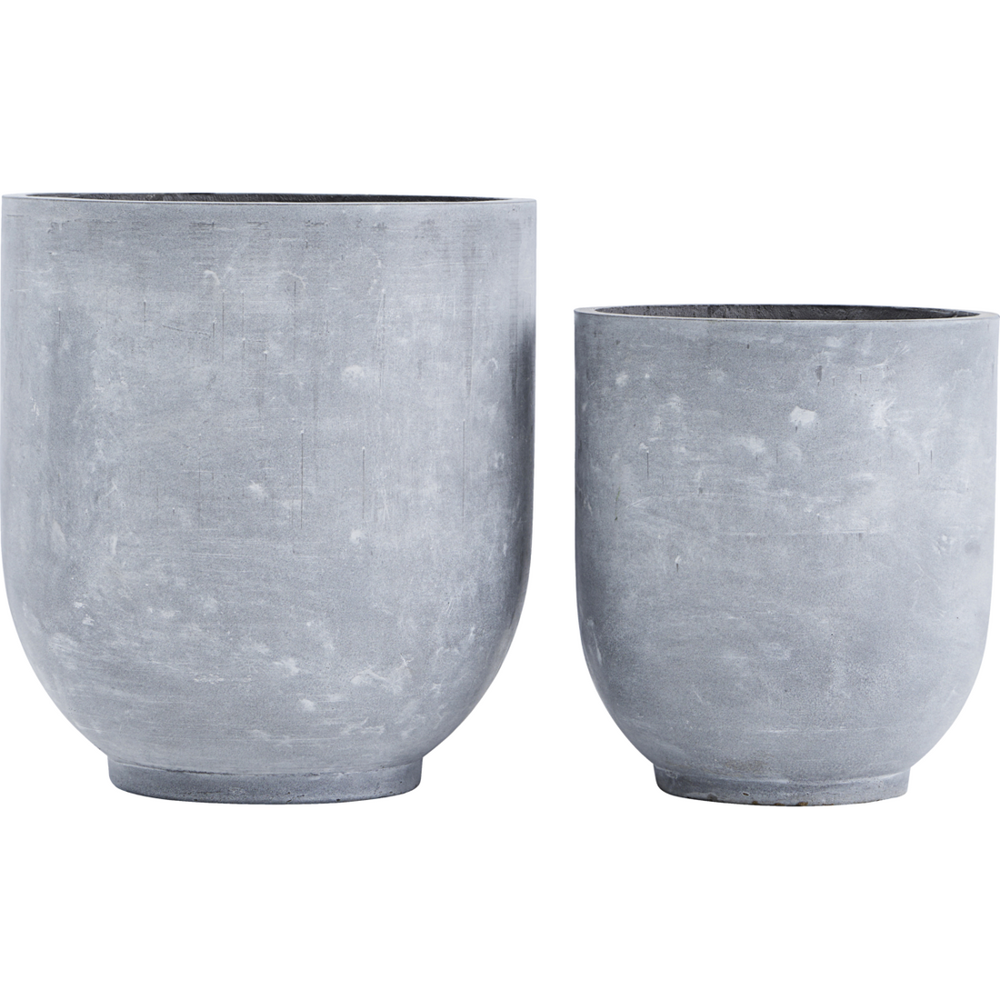 Talo-lääkäri Herb Pot, Gard, Grey-S :, H: 45 cm, Dia: 40 cm, L :, H: 55 cm, Dia: 50 cm