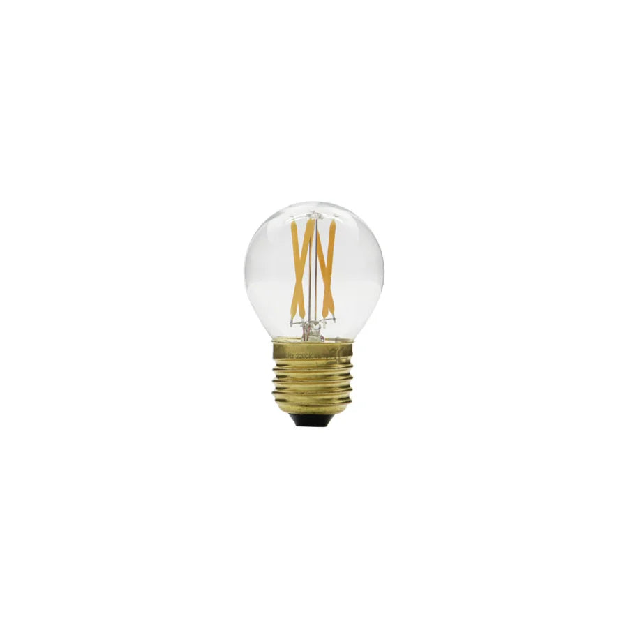 Talo -lääkäri - LED Pear, Crown, Ready - H: 7,5 cm, Dia: 4,5 cm