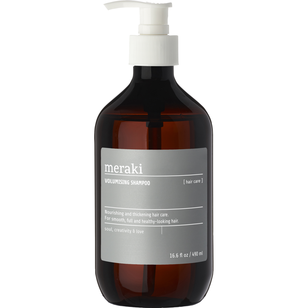 Volyymi shampoo, ruskea