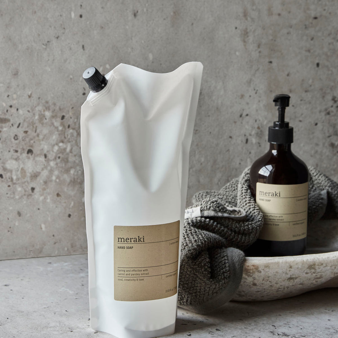 Hand soap, Northern dawn refill - Meraki - DesignGaragen.dk