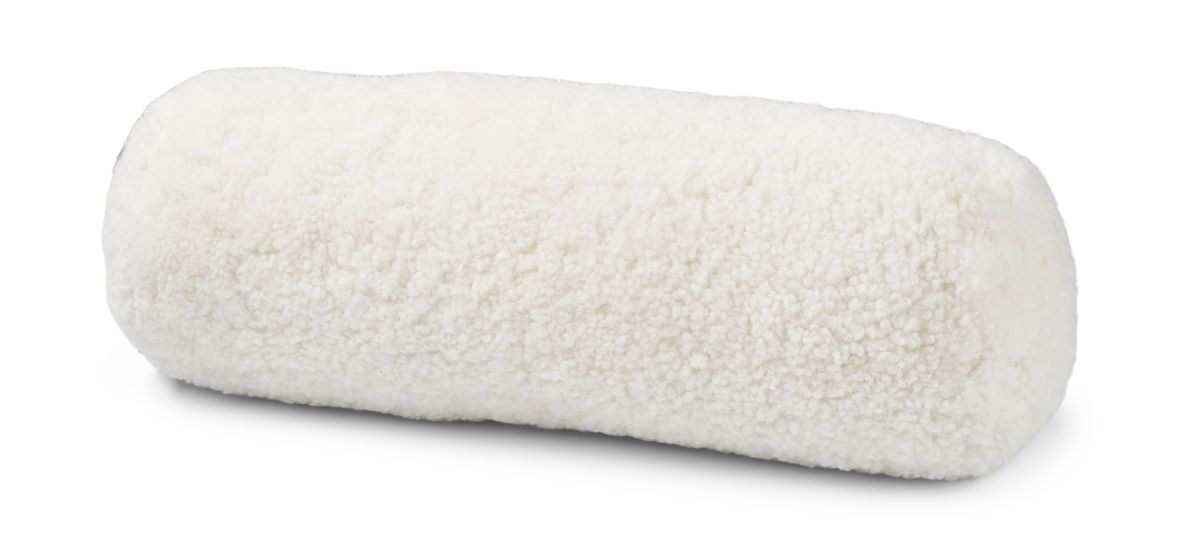 Bolster -tyyny | Lambsann | Lyhyet hiukset | Uusi -Seelanti | Ø20xl52 cm