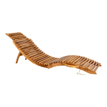 House Nordic - Arrieta Teak Sun Lounger