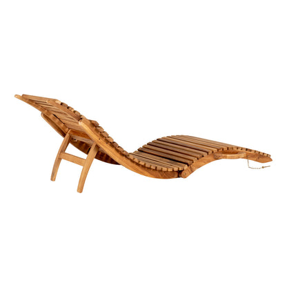 House Nordic - Arrieta Teak Sun Lounger