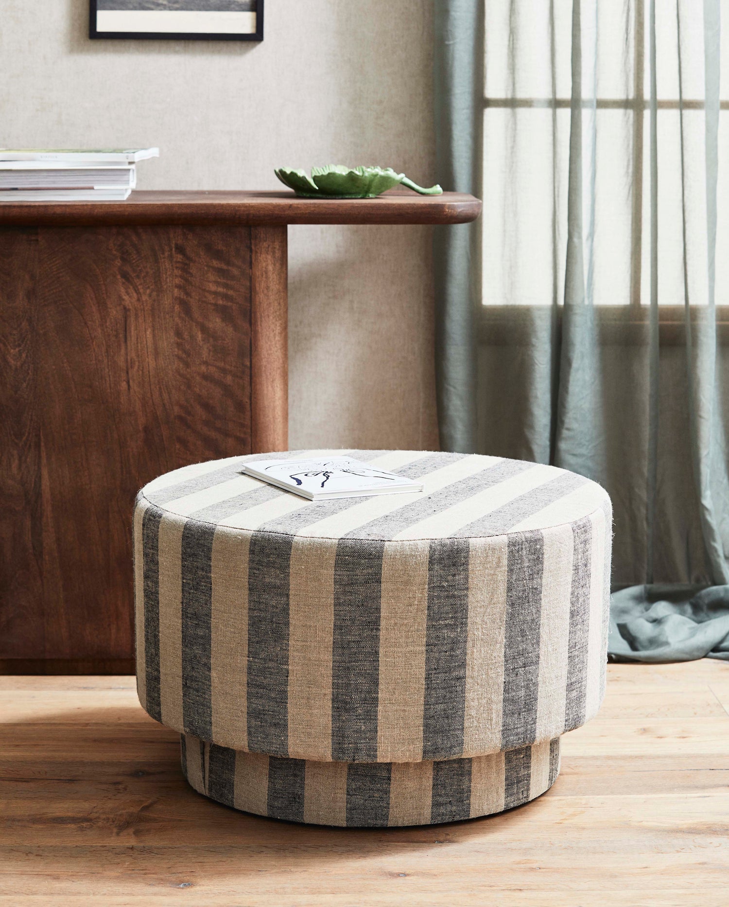 Nordal A/S LADOGA POUF - Stripe -versio