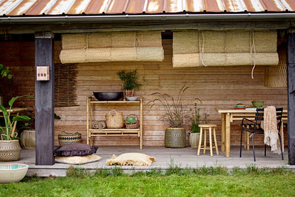 Bloomingville -pohja ruokapöytä, luonto, bambu