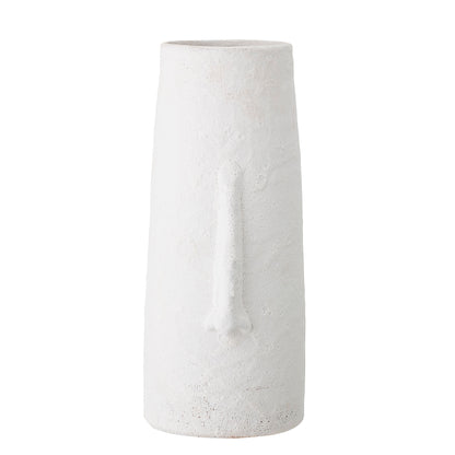 Bloomingville Berican Deko Vase, Hvid, Terrakotta - Bloomingville - DesignGaragen.dk