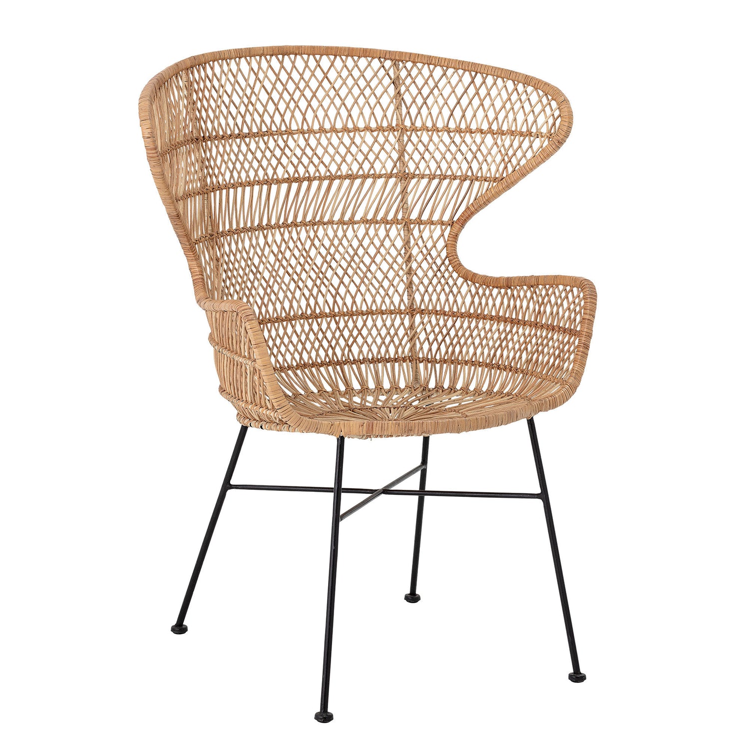 Bloomingville Oudon Lounge Stol, Natur, Rattan - Bloomingville - DesignGaragen.dk