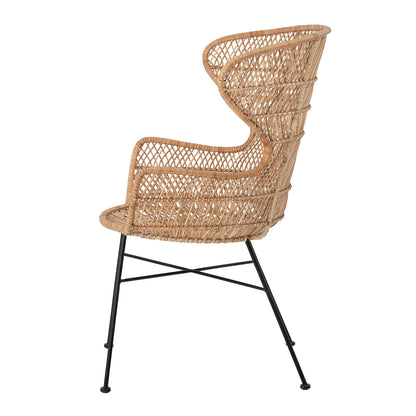 Bloomingville Oudon Lounge Stol, Natur, Rattan - Bloomingville - DesignGaragen.dk