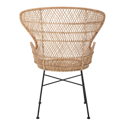 Bloomingville Oudon Lounge Stol, Natur, Rattan - Bloomingville - DesignGaragen.dk