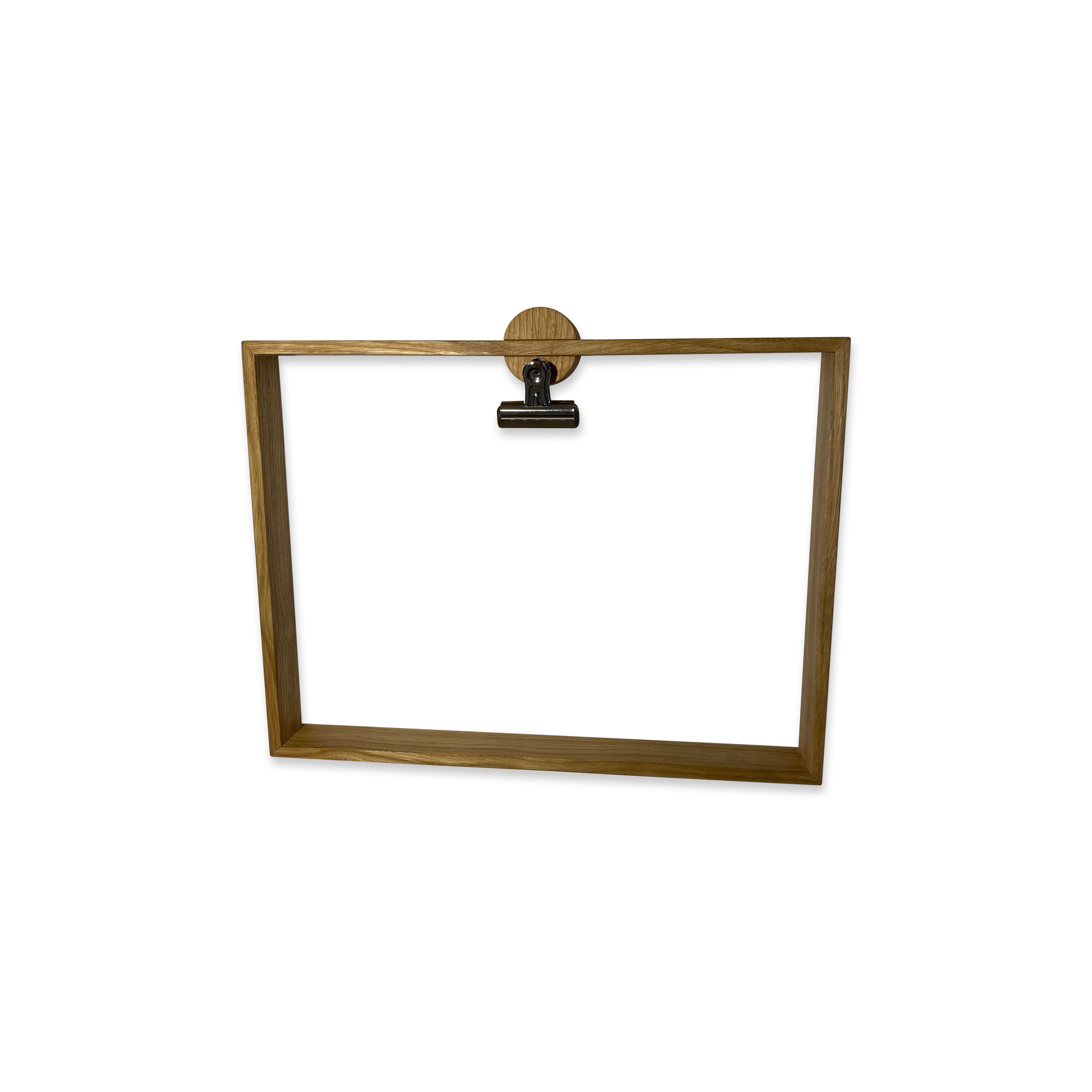 Langbo A4 Frame - Smoked Oiled Oak / Brass - Langbo - DesignGaragen.dk