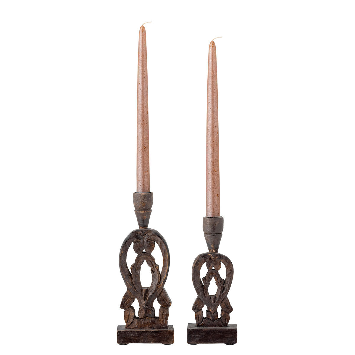 Luova kokoelma Bernie Candlestick, Brown, Mango