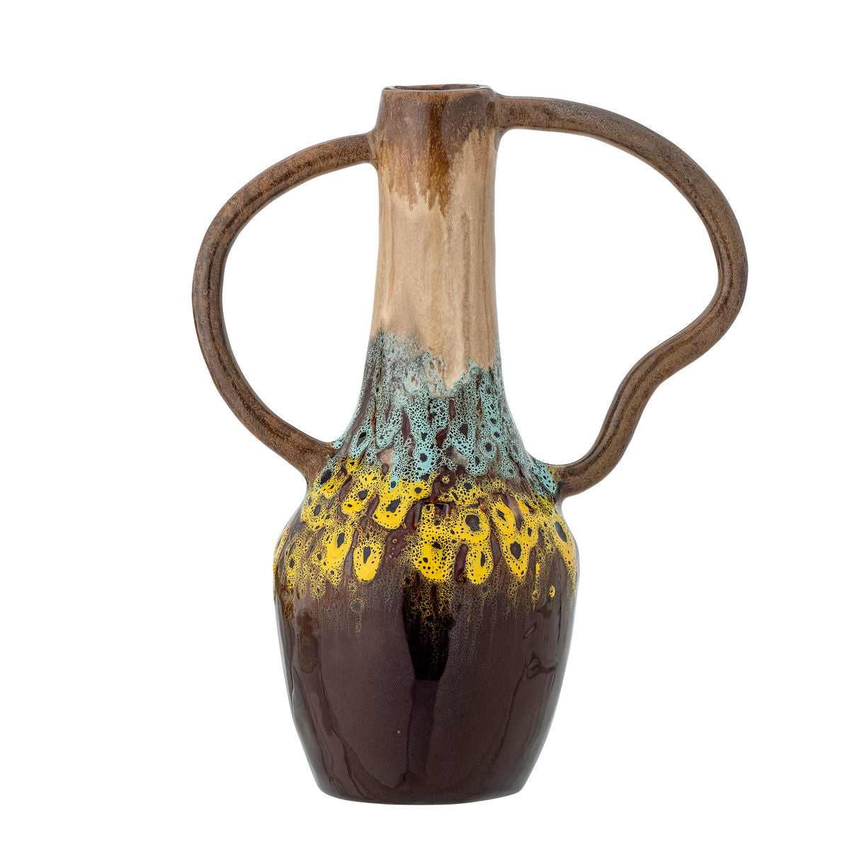 Luova kokoelma Mahnoor maljakko, Brown, Stoneware