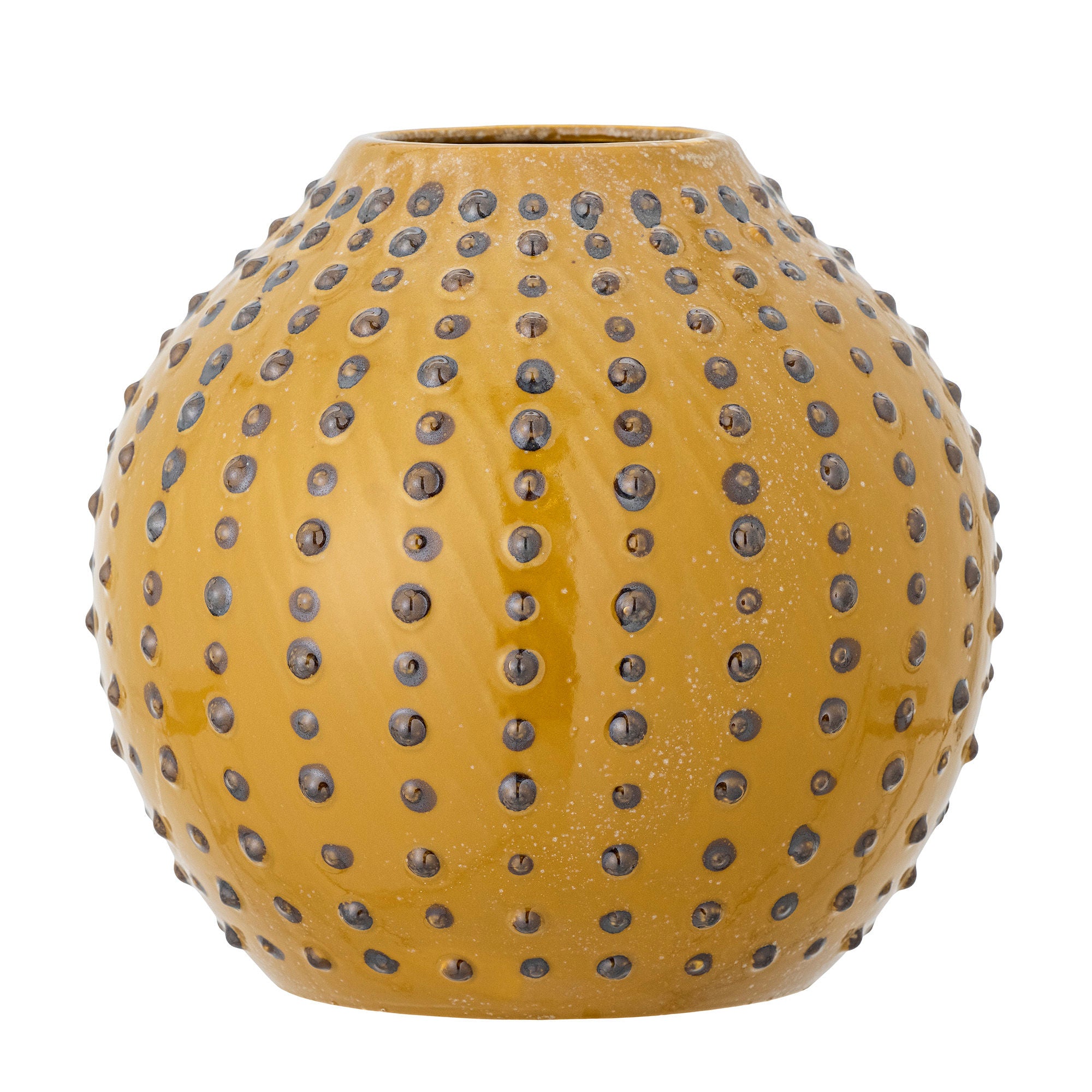 Creative Collection Toofan Vase, Gul, Stentøj - Creative Collection - DesignGaragen.dk