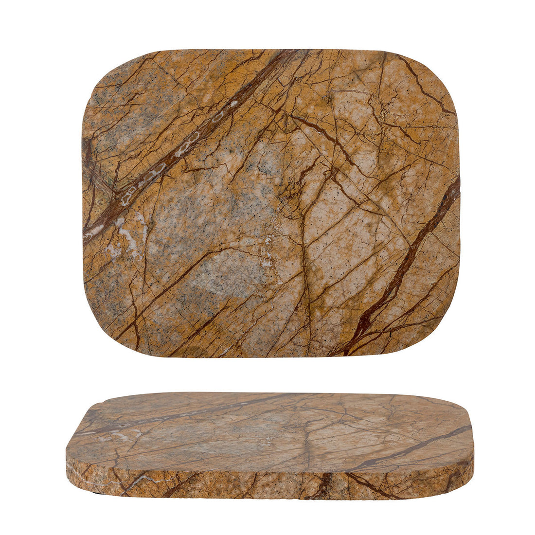 Bloomingville Deborah Servning Board, Brown, Marble